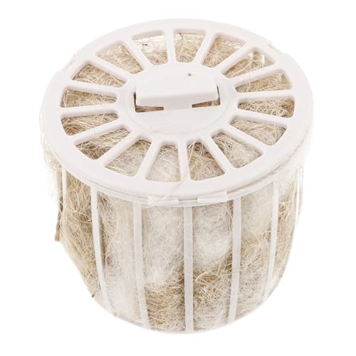 Hohopeti Nistmaterial aus Baumwolle und Jute mit Korb Natürliches Sicheres Vogelnest Material für Wildvögel und Wellensittiche Dekoratives Langlebiges Nestbaumaterial für Vogelhäuser und Hohopeti Nistmaterial aus Baumwolle und Jute mit Korb Natürliches Sicheres Vogelnest Material für Wildvögel und Wellensittiche Dekoratives Langlebiges Nestbaumaterial für Vogelhäuser und von Hohopeti