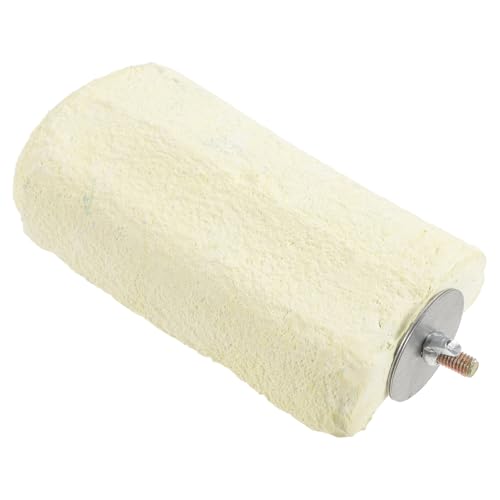 Hohopeti Papageien Molar Stein Kauspielzeug Vogel Käfig Sitzstange Trainingsplattform für Wellensittiche Gelb Natürlicher Kalkstein für Gesundes Schnabelschleifen und Beschäftigung Hohopeti Papageien Molar Stein Kauspielzeug Vogel Käfig Sitzstange Trainingsplattform für Wellensittiche Gelb Natürlicher Kalkstein für Gesundes Schnabelschleifen und Beschäftigung von Hohopeti