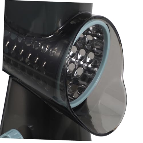 Hohopeti Rotary Cheese Grater Hand Crank Gemüseschneider mit Rutschfester Saugbasis Multifunktional für Käse Kartoffeln Nüsse Obst Eis Kompakt Platzsparend Langlebig und Einfach zu Bedienen von Hohopeti