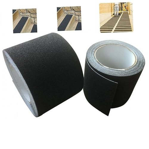 Hohopeti Rutsch Klebeband mit Starkem Halt Selbstklebendes PVC Antirutschband für Treppen Leitern Rampen Rutschfeste Streifen Außen und Innen Zuschneidbar Langlebig Hohopeti Rutsch Klebeband mit Starkem Halt Selbstklebendes PVC Antirutschband für Treppen Leitern Rampen Rutschfeste Streifen Außen und Innen Zuschneidbar Langlebig von Hohopeti