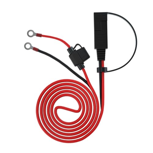 Hohopeti Sae Verlängerungskabel mit Sicherung Kabelsatz für Solarbatterie Schutz mit starker Sicherung Robustes Kupfer und Abs Schnelle Verbindung für Motorrad und Fahrzeug Hohopeti Sae Verlängerungskabel mit Sicherung Kabelsatz für Solarbatterie Schutz mit starker Sicherung Robustes Kupfer und Abs Schnelle Verbindung für Motorrad und Fahrzeug von Hohopeti