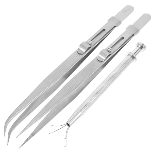 Hohopeti Schmuckpinzette Set für Präzises Basteln und Schmuckherstellung Krallenförmige Tongs für Arbeiten Langlebig Leicht und Vielseitig für Professionellen und Privaten Gebrauch Hohopeti Schmuckpinzette Set für Präzises Basteln und Schmuckherstellung Krallenförmige Tongs für Arbeiten Langlebig Leicht und Vielseitig für Professionellen und Privaten Gebrauch von Hohopeti