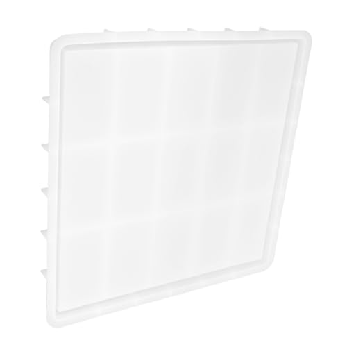 Hohopeti Silikonform Tray Mold für DIY Epoxidharz Gießen Rutschfest Langlebig Rechteckiges Tablett zum Basteln mit Glitzer Getrockneten Blumen für Individuelle Dekorationen und von Hohopeti