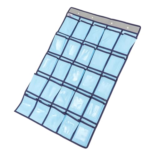 Hohopeti Tasche zum Aufhängen an der Wand Handyhalter Klassenzimmer Schmuck Organisatoren handyhalterung Klassenzimmer-Taschendiagramm-Organizer Lehrtasche zum Aufhängen Vlies Himmelblau Hohopeti Tasche zum Aufhängen an der Wand Handyhalter Klassenzimmer Schmuck Organisatoren handyhalterung Klassenzimmer-Taschendiagramm-Organizer Lehrtasche zum Aufhängen Vlies Himmelblau von Hohopeti