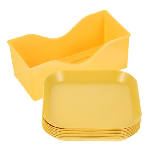 Hohopeti Teiliges Flach mit Rutschfester Basis Ergonomisch zur Schnurrhaarmüdigkeit Stapelbar und Spülmaschinenfest Geeignet für Kätzchen und Kleine Katzen Langlebig und Stabil von Hohopeti