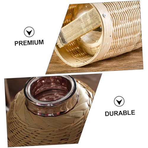 Hohopeti Traditioneller Retro Isolier wasserkocher aus Natürlichem Holz Wärmeisolierend und Praktisch Stilvolle Handarbeit für Zuhause und Reise mit Ergonomischem Griff von Hohopeti