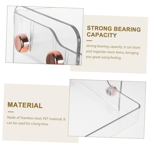 Hohopeti Transparentes Desktop Makeup Regal mit Großem Fassungsvermögen Stabiler Toilettenartikel Organizer für Badezimmer Küchenaufbewahrung Multifunktionales Kosmetik Gewürzregal Hohopeti Transparentes Desktop Makeup Regal mit Großem Fassungsvermögen Stabiler Toilettenartikel Organizer für Badezimmer Küchenaufbewahrung Multifunktionales Kosmetik Gewürzregal von Hohopeti