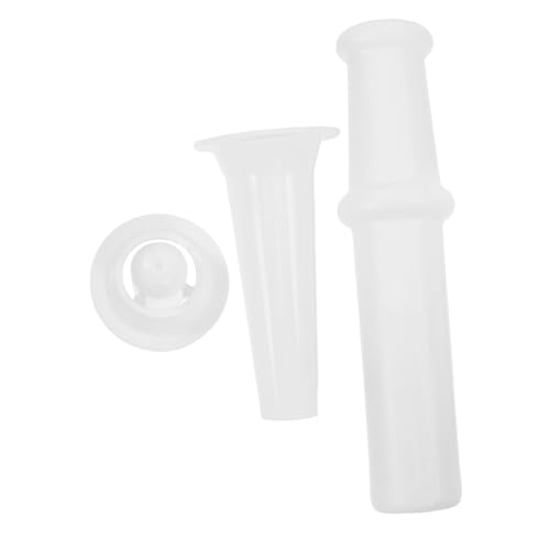 Hohopeti Universeller Fleischwolf Zubehör mit Kunststoff Stopfer und Wurstfülltrichter Präzise Verarbeitung für Gleichmäßiges Hackfleisch Robust und Leicht zu Reinigen Kompatibel mit von Hohopeti