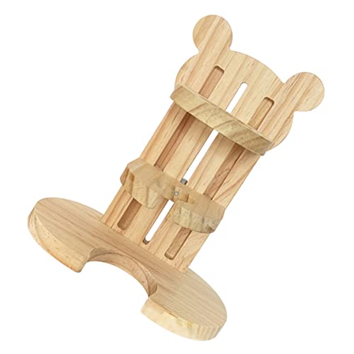 Hohopeti Verstellbarer Holzflaschenhalter für Hamster Trinkflasche Kleintier Wasserspender Ständer aus Langlebigem Holzmaterial für Meerschweinchen und Kleine Haustiere Geeignet Hohopeti Verstellbarer Holzflaschenhalter für Hamster Trinkflasche Kleintier Wasserspender Ständer aus Langlebigem Holzmaterial für Meerschweinchen und Kleine Haustiere Geeignet von Hohopeti