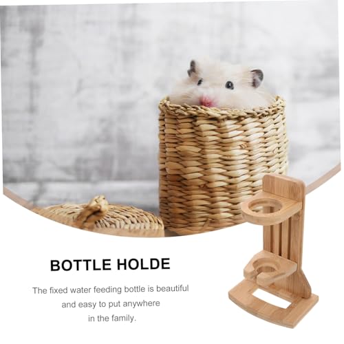Hohopeti Verstellbarer Trinkflaschenhalter für Kleintiere Stabiler Hamster Flaschenständer Passend für Kaninchen und Chinchilla Praktische Wasserflasche Halterung Hohopeti Verstellbarer Trinkflaschenhalter für Kleintiere Stabiler Hamster Flaschenständer Passend für Kaninchen und Chinchilla Praktische Wasserflasche Halterung von Hohopeti