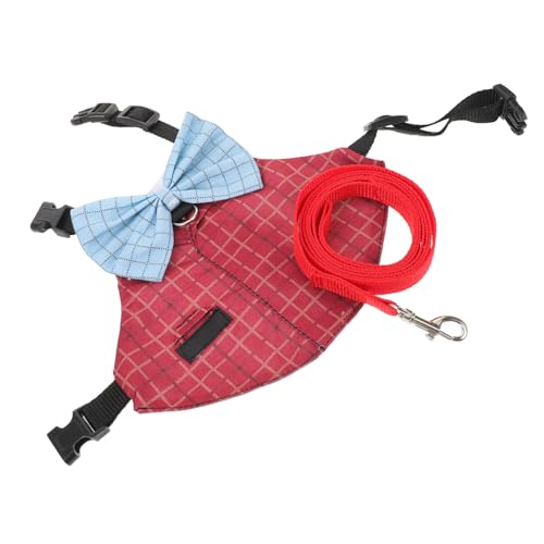 Hohopeti Verstellbares Kaninchengeschirr mit Leine Set aus Atmungsaktivem Hautfreundlichem Stoff für Kleine Haustiere Wie Kaninchen und Hamster Komfortable Passform und Einfache Kontrolle Hohopeti Verstellbares Kaninchengeschirr mit Leine Set aus Atmungsaktivem Hautfreundlichem Stoff für Kleine Haustiere Wie Kaninchen und Hamster Komfortable Passform und Einfache Kontrolle von Hohopeti