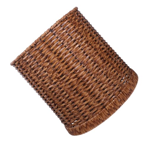 Hohopeti Vintage Mülleimer mit Geflochtenem Kunst rattan Großer Abfalleimer für Hotel Gästehaus und Zuhause Retro Stil Geräumiger Papierkorb für Wohnzimmer Büro und Schlafzimmer Hohopeti Vintage Mülleimer mit Geflochtenem Kunst rattan Großer Abfalleimer für Hotel Gästehaus und Zuhause Retro Stil Geräumiger Papierkorb für Wohnzimmer Büro und Schlafzimmer von Hohopeti