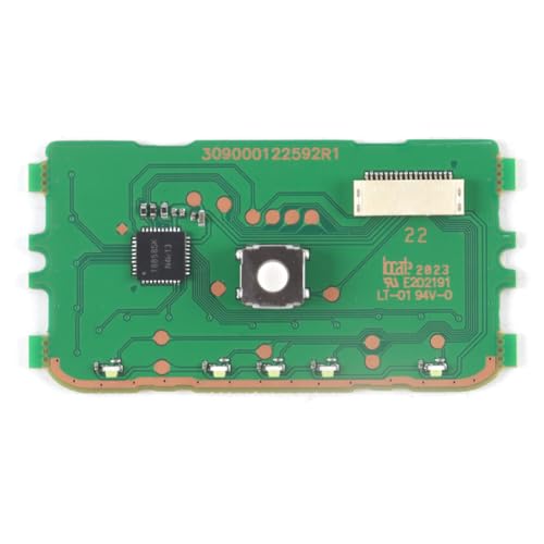 Hoite Controller-Touchpad-Platine mit BDM 010 IC-Motherboard, langlebiges PCB-Material, Ersatz für beschädigte Gamecontroller (klein) von Hoite