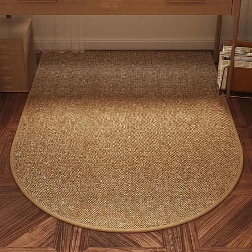 Hoixin Schreibtischstuhl Gaming Stuhl Unterlage Wasserdicht rutschfest und atmungsaktiv Bürostuhl Unterlage für Stühle Maschinenwaschbar Geeignet für das Büro(Natural Color 3,60x90cm) von Hoixin