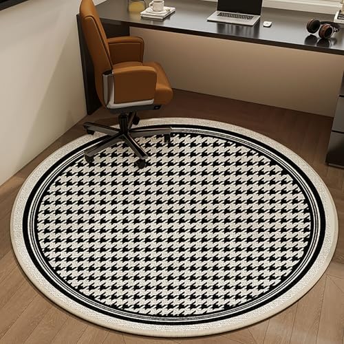 Hoixin Schreibtischstuhl Gaming Stuhl Unterlage Wasserdicht und rutschfest 5 Millimeter dick Bürostuhl Unterlage für Stühle Maschinenwaschbar Geeignet Geeignet für das Büro(White10,120cm) von Hoixin