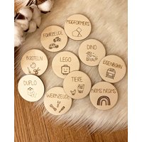 Holzschilder | Spielzeugkiste Ikea Trofast von Hoizmacherei
