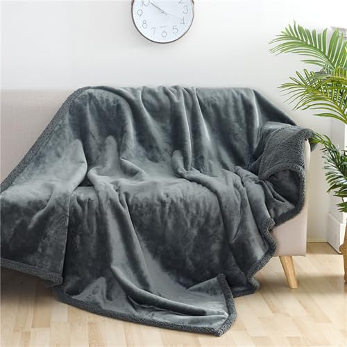 Hokuto Liebesdecke Wasserdicht, Liebesdecke - wasserdichte Decke Bett Decke Wasserabweisend Tagesdecke Wohndecke für Bett Couch Sofa (Grau, XL: 145 * 216CM) von Hokuto