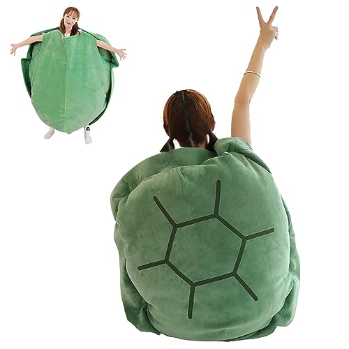 Hokuto Turtle Power Shell, Giant Turtle Pillow, Wearable Animal Turtle Shell Pillows (80cm) von Hokuto