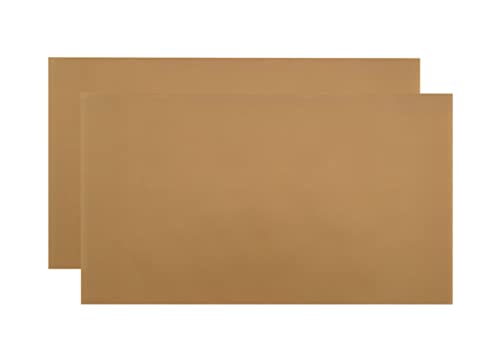 HolKitchen® Dauerbackfolie 2er Set - Backpapier Kastenform - Premium Backpapier - Backfolie wiederverwendbar - Hitzebeständig, antihaftbeschichtet, spülmaschinenfest (2-er Set 43x24 cm) von HolKitchen