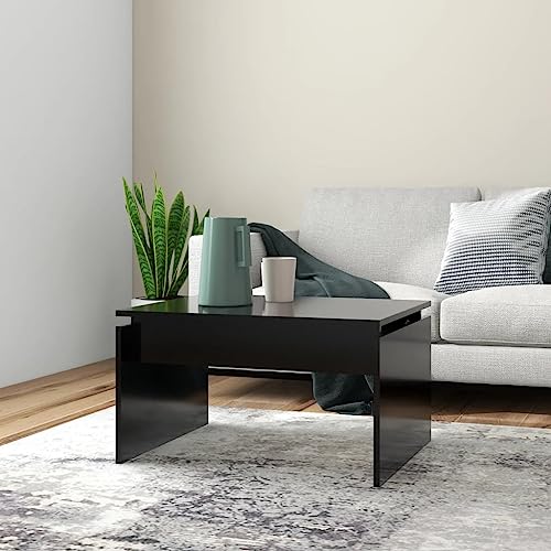 Couchtisch Schwarz 68x50x38 cm, Holzwerkstoff, rechteckiger Beistelltisch für Wohnzimmer, Moderner Akzenttisch, pflegeleichtes Design Couchtisch Schwarz 68x50x38 cm, Holzwerkstoff, rechteckiger Beistelltisch für Wohnzimmer, Moderner Akzenttisch, pflegeleichtes Design von Holamys