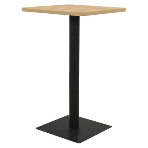 Holamys Bistrotisch Eichefarben quadratisch für Zwei Personen, Stabiler Esstisch 78,5x78,5x107 cm, eleganter Küchentisch, ideal für Esszimmer und Restaurant, einfacher Aufbau Holamys Bistrotisch Eichefarben quadratisch für Zwei Personen, Stabiler Esstisch 78,5x78,5x107 cm, eleganter Küchentisch, ideal für Esszimmer und Restaurant, einfacher Aufbau von Holamys
