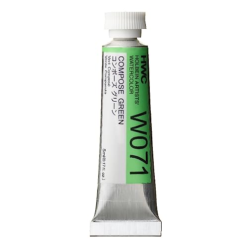 Holbein Aquarellfarben: 5?ml Tube Compose grun 1 von Holbein