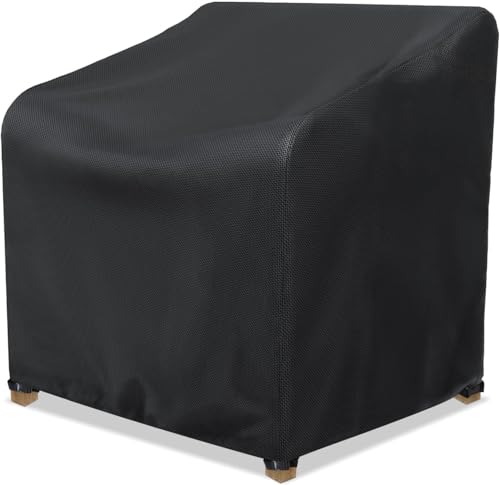 Terrassenstuhlbezug Outdoor-Stuhlbezug Strapazierfähiger, wasserdichter Möbelbezug für Stühle Pack Allwetterschutz Outdoor-Gartenmöbel Terrassenstuhlbezug Outdoor-Stuhlbezug Strapazierfähiger, wasserdichter Möbelbezug für Stühle Pack Allwetterschutz Outdoor-Gartenmöbel von HoldOneLight