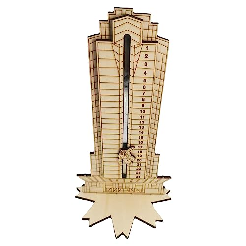 15 x 27/12 x 23 cm, harter Adventskalender, harter Baumschmuck, Hans Gruber Adventskalender für Erwachsene, Tischdekoration, Hans Gruber Falling Off 15 x 27/12 x 23 cm, harter Adventskalender, harter Baumschmuck, Hans Gruber Adventskalender für Erwachsene, Tischdekoration, Hans Gruber Falling Off von Holdes