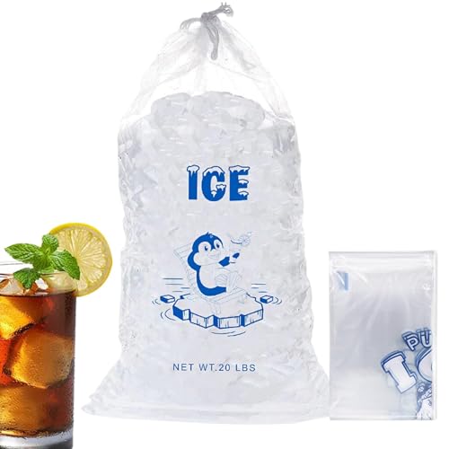 Eisaufbewahrungsbeutel | 10 Frostschutzbeutel | Eisbereiterbeutel, niedrige Temperaturbeständigkeit Gefrierbeutel Eisaufbewahrungsbeutel für Gefrierschrank und Eismaschinen Eisaufbewahrungsbeutel | 10 Frostschutzbeutel | Eisbereiterbeutel, niedrige Temperaturbeständigkeit Gefrierbeutel Eisaufbewahrungsbeutel für Gefrierschrank und Eismaschinen von Holdes
