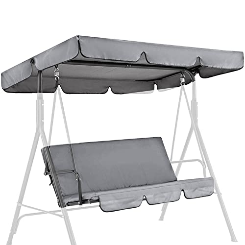 Holdes 2 Terrassenschaukel – Terrassen-Hängematten-Vordach – Ersatz-UV-Block-Sonnenschutz, wasserdicht, Terrassen-Hängematte, Vordach Holdes 2 Terrassenschaukel – Terrassen-Hängematten-Vordach – Ersatz-UV-Block-Sonnenschutz, wasserdicht, Terrassen-Hängematte, Vordach von Holdes