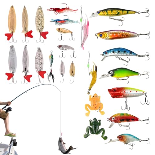Holdes Anglerkalender,24-Tage Weihnachts-Countdown-Kalender Angelzubehör Köder | Köderset Saisonal Festlich Für Vatertag Feiertage Hobby Deko Outdoor Weihnachtsliebhaber Holdes Anglerkalender,24-Tage Weihnachts-Countdown-Kalender Angelzubehör Köder | Köderset Saisonal Festlich Für Vatertag Feiertage Hobby Deko Outdoor Weihnachtsliebhaber von Holdes