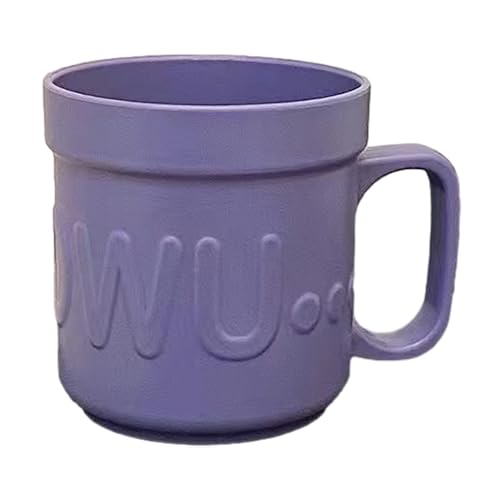 Holdes Badezimmerbecher mit Griff, 400 ml, Badezimmerbecher mit Griff, Heimorganisationszubehör für Zahnpasta, Zahnbürsten, Brillen, Gesichtsreiniger Holdes Badezimmerbecher mit Griff, 400 ml, Badezimmerbecher mit Griff, Heimorganisationszubehör für Zahnpasta, Zahnbürsten, Brillen, Gesichtsreiniger von Holdes