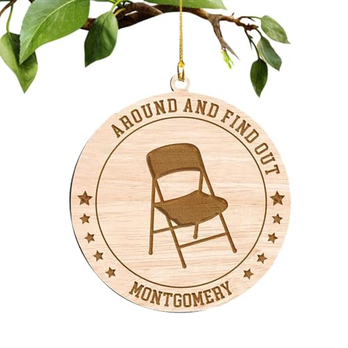 Holdes Baumschmuck | Acryl 2D Stuhl Design Ornament für – Tragbarer Baumschmuck für Auto Dekoration Holdes Baumschmuck | Acryl 2D Stuhl Design Ornament für – Tragbarer Baumschmuck für Auto Dekoration von Holdes