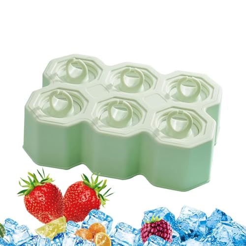 Holdes Eisformen – wiederverwendbare Eiscreme-Formen, 6 Fächer, leicht zu lösen, Eiscreme-Form, Eisbereiter für Snacks, am , Schokolade Holdes Eisformen – wiederverwendbare Eiscreme-Formen, 6 Fächer, leicht zu lösen, Eiscreme-Form, Eisbereiter für Snacks, am , Schokolade von Holdes