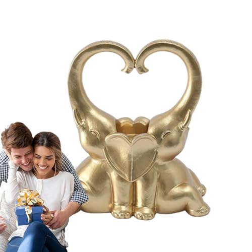Holdes Elefanten-Figuren, Heimdekoration, Elefantenfigur, Kerzenhalter, Sammelfiguren, Tierstatuen, Liebeselefantenstatue, Teelichthalter, Heimdekoration Holdes Elefanten-Figuren, Heimdekoration, Elefantenfigur, Kerzenhalter, Sammelfiguren, Tierstatuen, Liebeselefantenstatue, Teelichthalter, Heimdekoration von Holdes