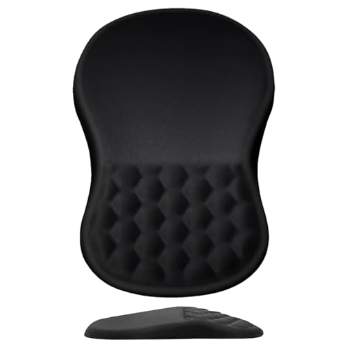 Holdes Ergonomische Mauspads für den Schreibtisch, rutschfeste Mauspads für den Schreibtisch – verschleißfestes Mauspad mit Massagewölbung für Arbeiter, Schriftsteller, Redakteure von Holdes