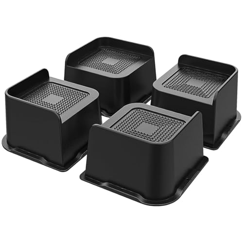 Holdes Erhöhung für Bettrahmen, robust, stabile Betterhöhung, 4-teilig – rutschfeste und robuste Bettaufzüge für Betten, Sofas, Stühle, Schränke Holdes Erhöhung für Bettrahmen, robust, stabile Betterhöhung, 4-teilig – rutschfeste und robuste Bettaufzüge für Betten, Sofas, Stühle, Schränke von Holdes