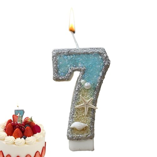 Holdes Geburtstagskerzen für Kuchen - Kuchenkerze Zahlenkerzen | Blaue Seestern Kuchendekorationen Zahl 0-9 Kerzen Tortenaufsatz für Geburtstagsfeiern Holdes Geburtstagskerzen für Kuchen - Kuchenkerze Zahlenkerzen | Blaue Seestern Kuchendekorationen Zahl 0-9 Kerzen Tortenaufsatz für Geburtstagsfeiern von Holdes