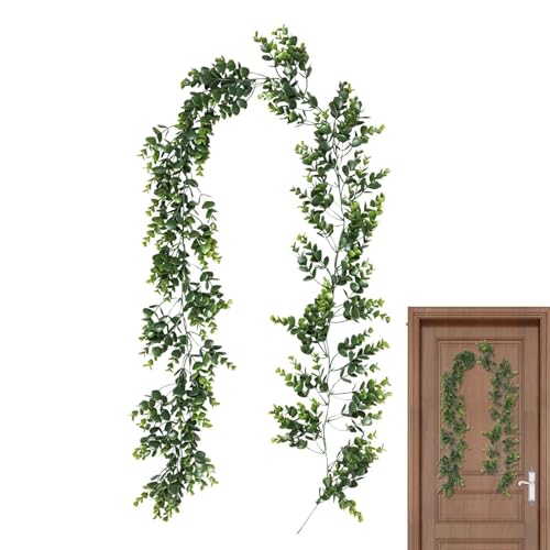 Holdes Grüne Reben-Dekorationen, 15 cm, künstliche dekorative Rebe, - -Girlande, künstliche grüne Girlande, Dekorationen für Zuhause, drinnen, draußen, Bauernhaus, Hof von Holdes