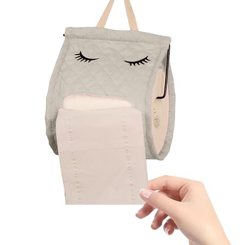 Holdes Katzensicherer Toilettenpapierhalter – zum Aufhängen, Baumwolle, niedliche Wimpernform, Toilettenpapier-Organizer für Badezimmer, Küche, Zuhause Holdes Katzensicherer Toilettenpapierhalter – zum Aufhängen, Baumwolle, niedliche Wimpernform, Toilettenpapier-Organizer für Badezimmer, Küche, Zuhause von Holdes