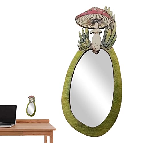 Holdes Kleine Wandbehänge, unregelmäßige Holzwand – Vintage-Wand mit botanischem Pilzmuster für Schlafzimmer, Eingangsbereich, Badezimmer Holdes Kleine Wandbehänge, unregelmäßige Holzwand – Vintage-Wand mit botanischem Pilzmuster für Schlafzimmer, Eingangsbereich, Badezimmer von Holdes