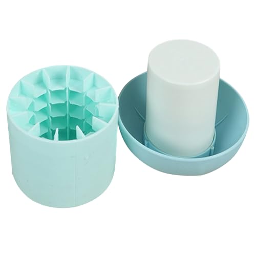 Holdes Kleiner Eiswürfelbecher, einfaches Befüllen und Herauslösen von Eiswürfelformen für 60 Eiswürfel, lebensmittelechte Dekompressions-Eisgitterschalen für Cocktails, zum Kühlen von Trinken, Bier von Holdes