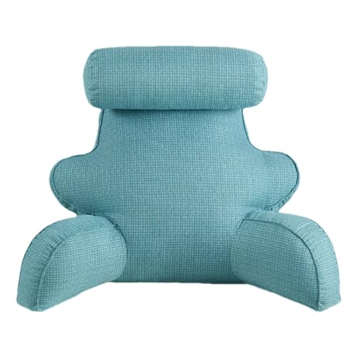 Holdes Lesekissen mit Armlehnen | Rückenstütze im Sitzen | Rückenstütze und Bettkissen, langes Kissen für Bett mit praktischem Griff, unsichtbares Reißverschluss-Design Holdes Lesekissen mit Armlehnen | Rückenstütze im Sitzen | Rückenstütze und Bettkissen, langes Kissen für Bett mit praktischem Griff, unsichtbares Reißverschluss-Design von Holdes