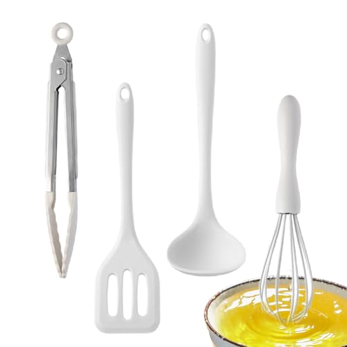 Holdes Silikon-Kochutensilien-Set, hitzebeständiges Silikon-Spatel-Set, Küchenzubehör mit Design für antihaftbeschichtetes Kochgeschirr Holdes Silikon-Kochutensilien-Set, hitzebeständiges Silikon-Spatel-Set, Küchenzubehör mit Design für antihaftbeschichtetes Kochgeschirr von Holdes