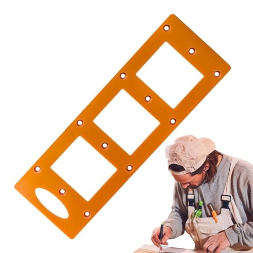 Holdes Steckschablone | Steckdosenbox Wanddosen Montage – Elektrischer Stecker-Schablonen-Werkzeug für Kleiderschrank-Steckdose, Hintergrund-Wandsteckdose Holdes Steckschablone | Steckdosenbox Wanddosen Montage – Elektrischer Stecker-Schablonen-Werkzeug für Kleiderschrank-Steckdose, Hintergrund-Wandsteckdose von Holdes