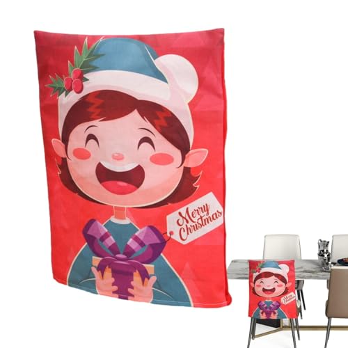 Holdes Stuhlrückenbezüge – Schonbezüge für Küchenstuhl, Weihnachtsmann, Esszimmerstuhl, Oxford-Stoff, rutschfest, bequem, Stuhlschoner für Abendessen, Bankett, Festival, Dekoration Holdes Stuhlrückenbezüge – Schonbezüge für Küchenstuhl, Weihnachtsmann, Esszimmerstuhl, Oxford-Stoff, rutschfest, bequem, Stuhlschoner für Abendessen, Bankett, Festival, Dekoration von Holdes