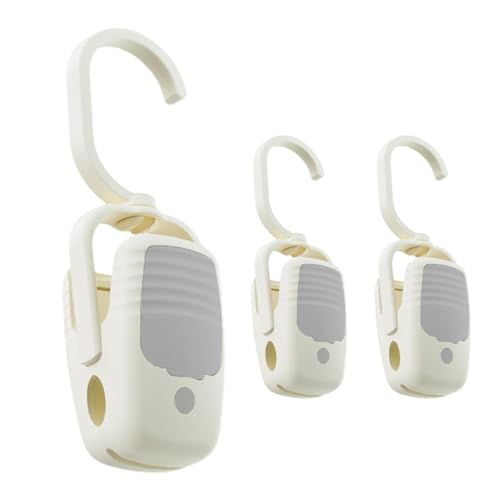 Holdes Wäscheklammern mit Haken – drehbare Kleiderbügelnadeln, Handtuch-Clips für Badezimmer, Kleiderschrank, Küche, Schrank-Organizer für Hosen, Hüte, Socken, Handschuhe Holdes Wäscheklammern mit Haken – drehbare Kleiderbügelnadeln, Handtuch-Clips für Badezimmer, Kleiderschrank, Küche, Schrank-Organizer für Hosen, Hüte, Socken, Handschuhe von Holdes