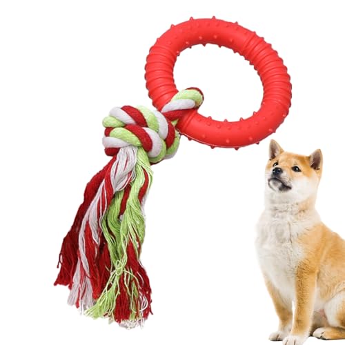 Hundespielzeug aus Seil, Mundpflege, Seil – Kauspielzeug in Lebensmittelqualität, weiches Hundespielzeug, Zahnen, Welpenspielzeug für Training, Haustiere, Mundgesundheit von Holdes