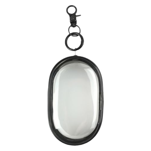 Kabelaufbewahrungs-Organizer, transparente Headset-Datenkabel-Aufbewahrungstasche mit Verriegelungshaken, Reise-Aufbewahrungstasche, wasserdichte Schmuck-Reißverschlusstasche für digitale Geräte von Holdes