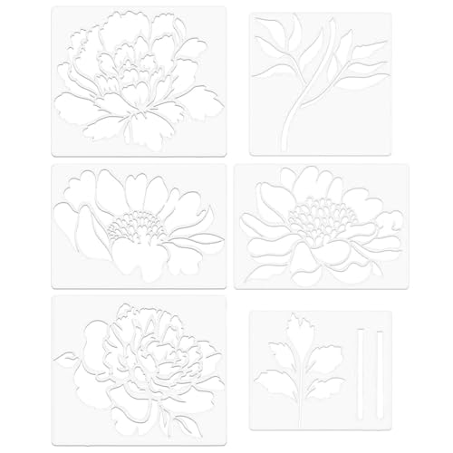 Zaunschablonen zum Bemalen – Kreative Blumenwandschablone Farbschablonen – Innovative Blumengartenschablone Blumenschablonen für Wände, Zäune, Möbel Zaunschablonen zum Bemalen – Kreative Blumenwandschablone Farbschablonen – Innovative Blumengartenschablone Blumenschablonen für Wände, Zäune, Möbel von Holdes